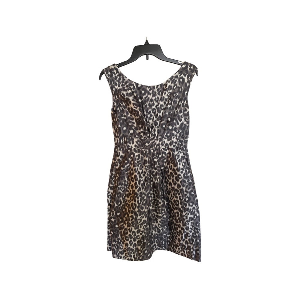 Kate Spade Leopard Print Dress Size 2